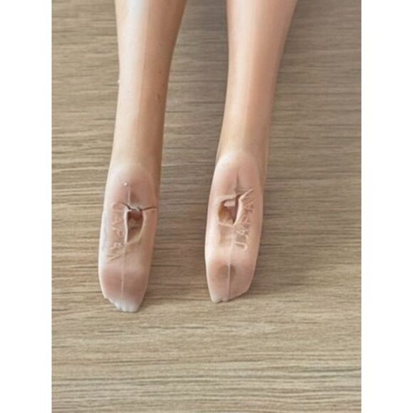 VTG Twist N Turn Bon Bon Brunette Hair 1966 Japan #15 Body Barbie Rooted Lashes - Picture 15 of 15